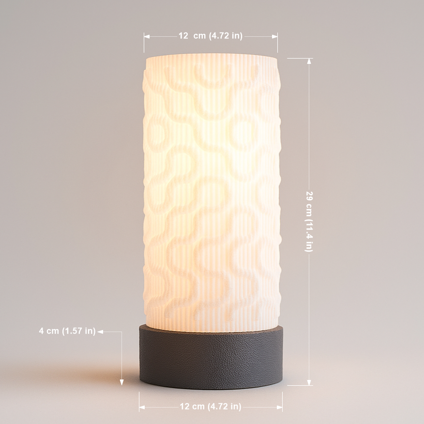 FlowGlow Portable Table Lamp