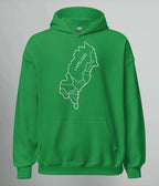 HOODIE NORRLANDS KARTA